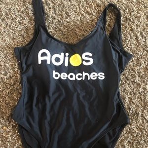 Medium one piece swim suit